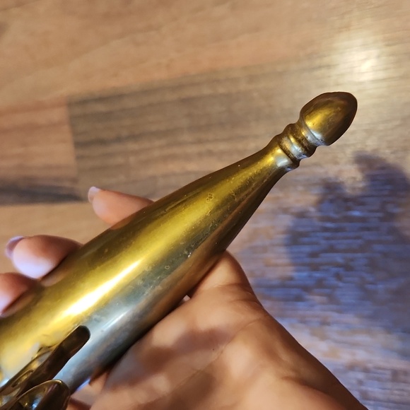 C.B.K. Vintage Brass Wall Sconces Candle Holders Hollywood Regency Matching Set - Picture 10 of 12